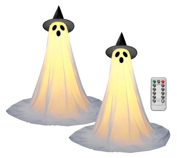 2-Pack 47'' Halloween Decorations OutdoorStanding Ghost